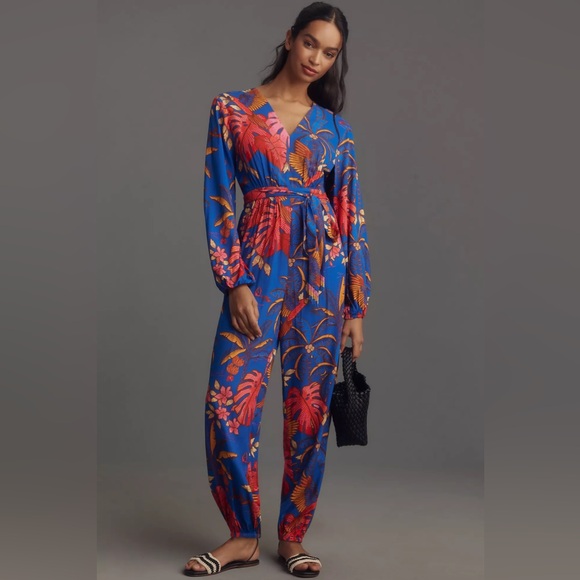 Anthropologie Farm Rio x Anthropologie Tropical Jumpsuit